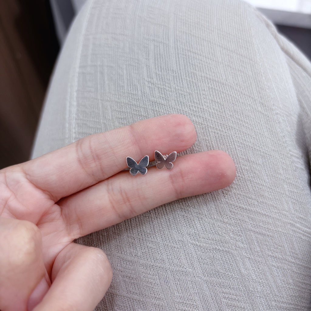 Brinco borboleta laser